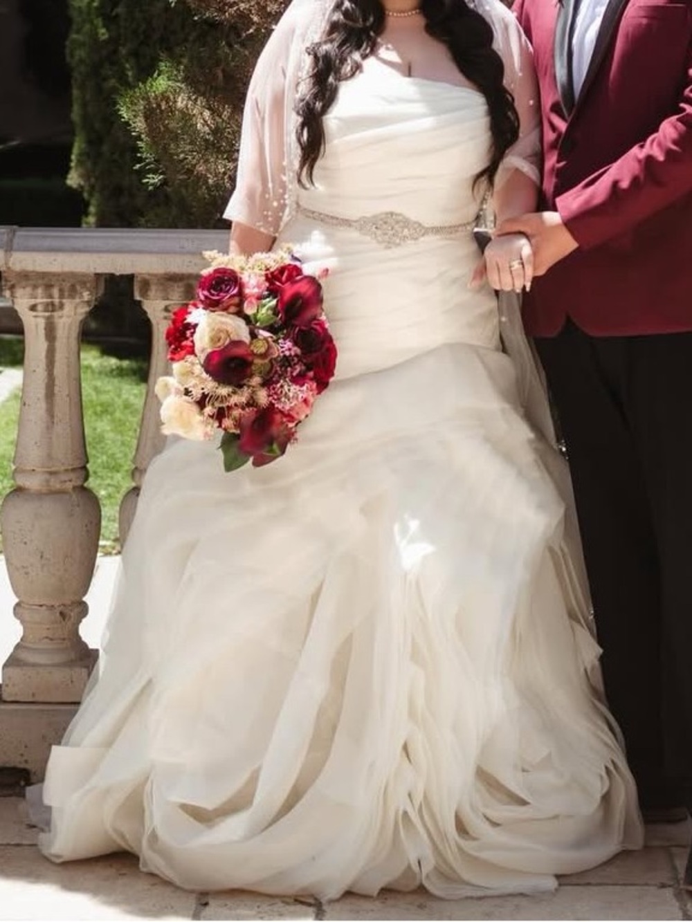 Ivory Vera Wang Bridal Wedding Dress